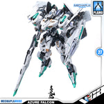 INERA无限系 Azure Falcon 青鸢 Metal Build Structure Transformer Action Figure Model Toy Kit VCA Gundam Singapore