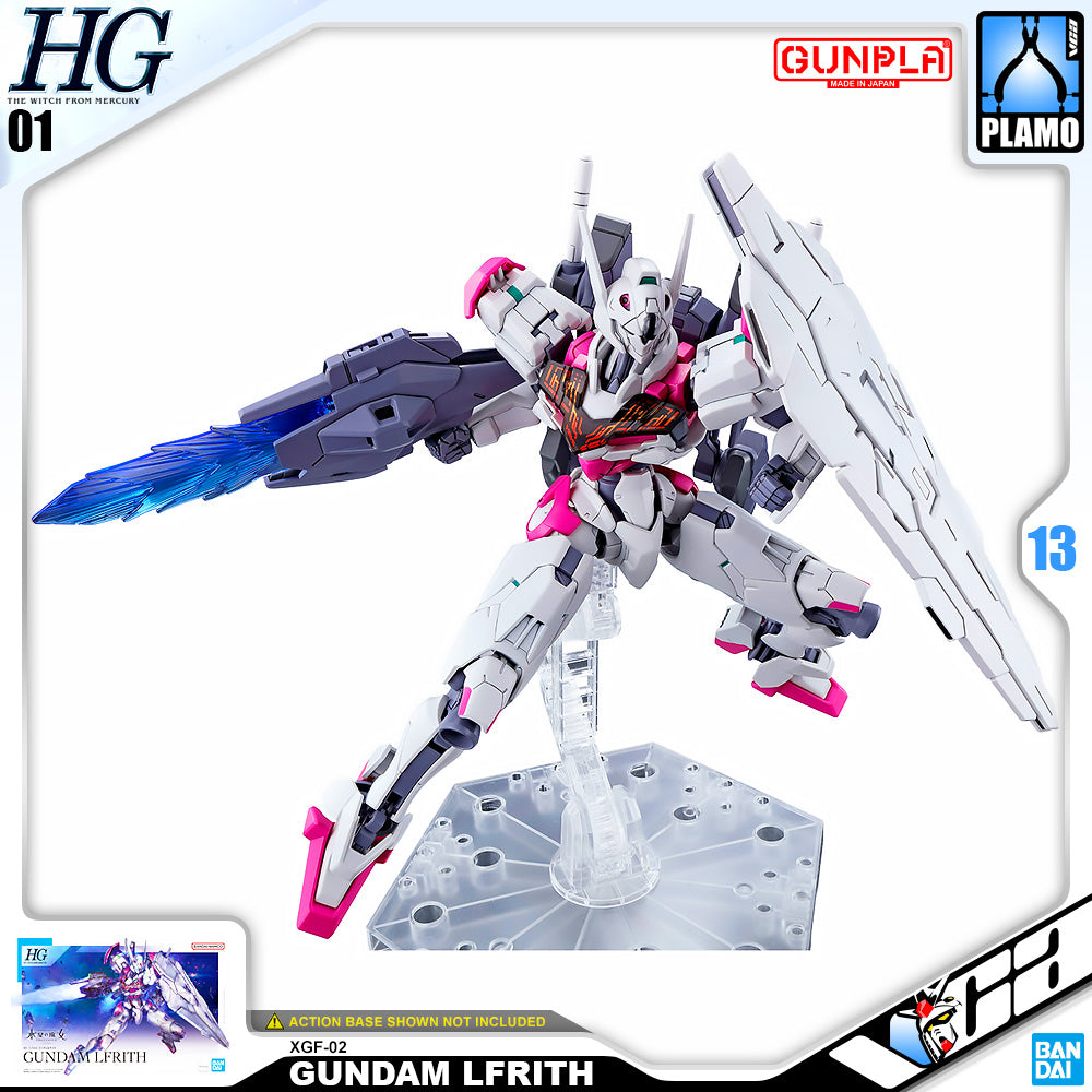 Bandai Gunpla High Grade The Witch From Mercury HG Gundam Lfrith Plastic Model Action Toy VCA Singapore