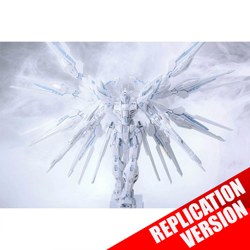 Pian Xin WHITE LEGEND 白色传说 真暮光白 MGEX STRIKE FREEDOM TWILIGHT COATING Action Figure Model Toy Kit VCA Gundam Singapore
