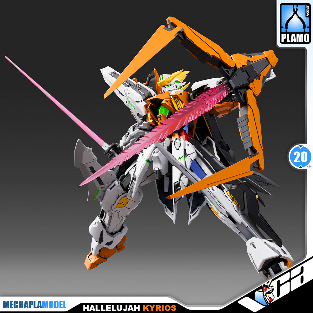 Super Soldier 超兵计划 1/100 Hallelujah Gundam Kyrios GK Ver 觉醒超兵 哈雷路亚 Master Grade MG Mechapla Plastic Model Action Figure Toy Kit VCA Singapore