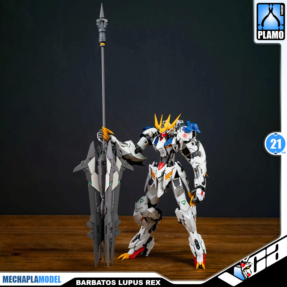 Wolf Tech 沃尔夫科技 1/100 Wolf King 狼王 Barbatos Lupus Rex Master Grade MG Metal Build Structure Model Action Figure Toy Kit VCA Gundam Singapore