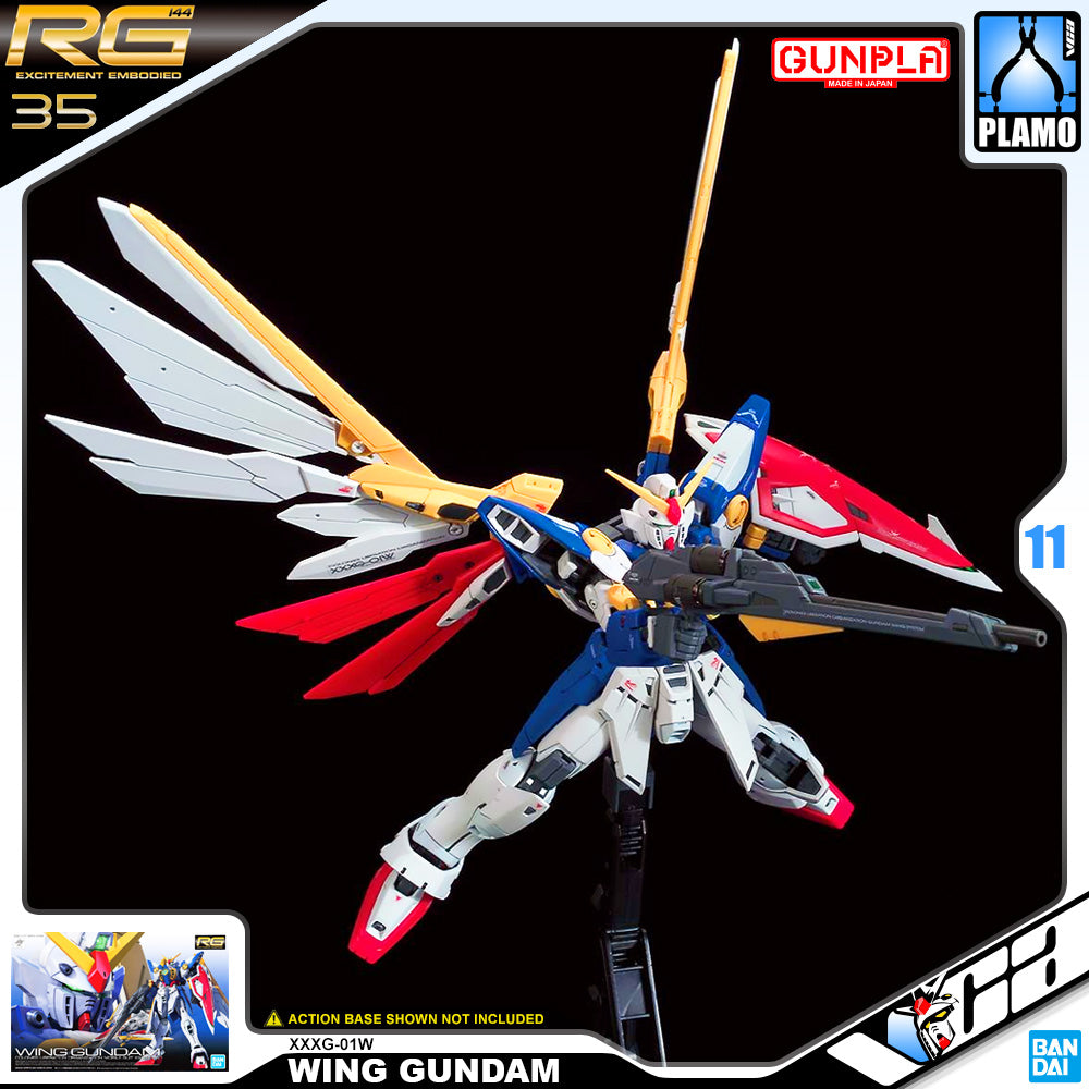 Bandai Gunpla Real Grade 1/144 RG Wing Gundam VCA Singapore