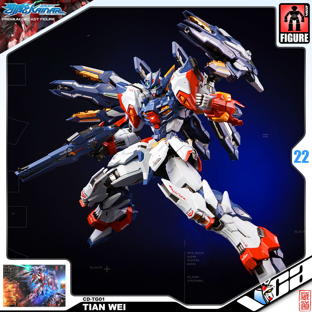 Zen of Collectible 藏道模型 Tian Wei 天未 Metal Build Structure Action Figure VCA Gundam Singapore