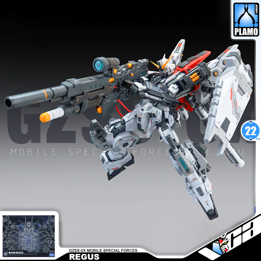 ZZA Regus 雷古斯 Action Figure Model Toy Mechapla Kit VCA Gundam Singapore