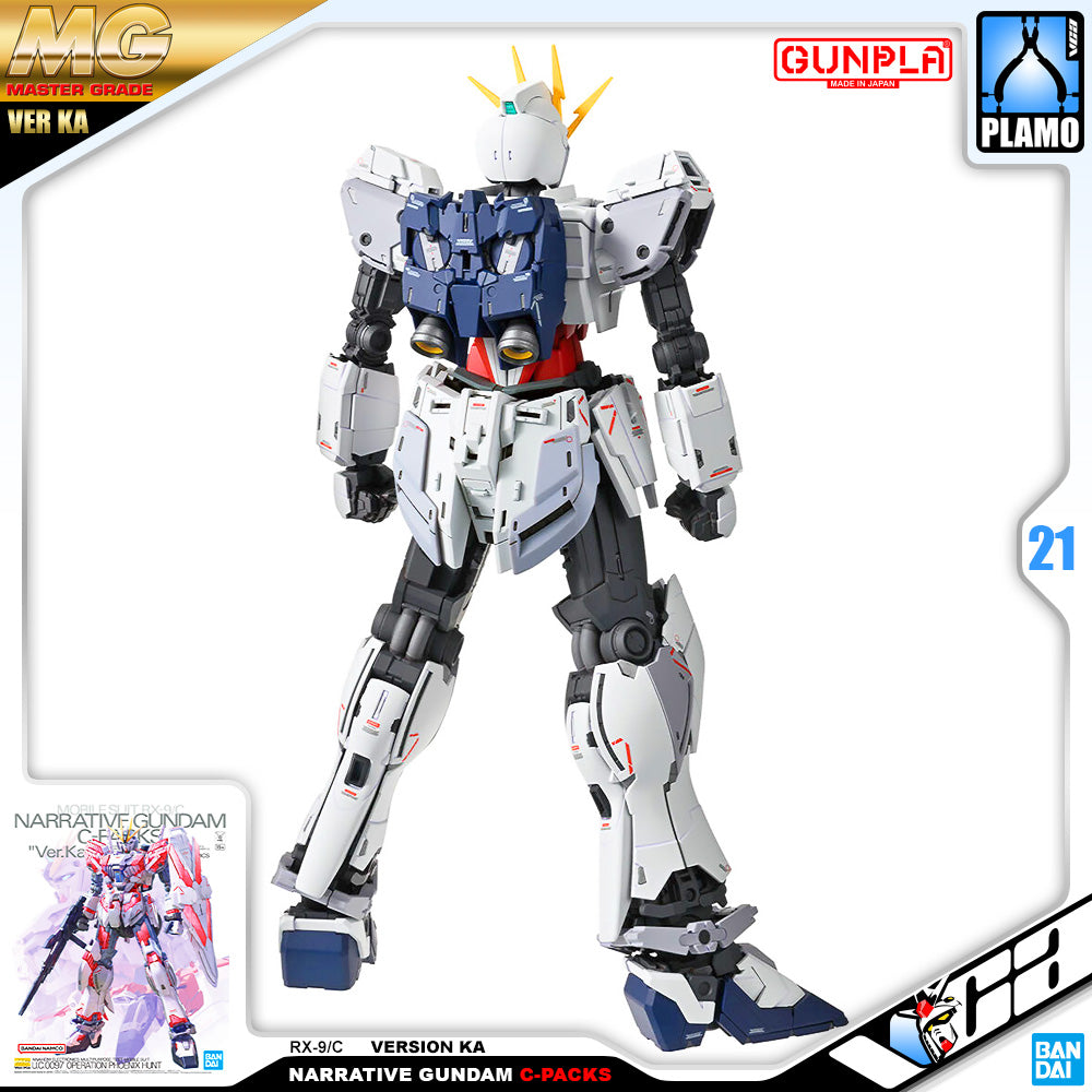 Bandai Gunpla Master Grade MG Narrative Gundam C-Packs Ver Ka Plastic Model Action Toy VCA Singapore