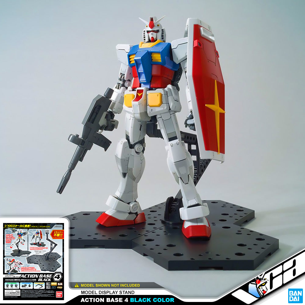 Bandai Gunpla Action Base 4 Black Gundam Display Stand Holder Base VCA Singapore