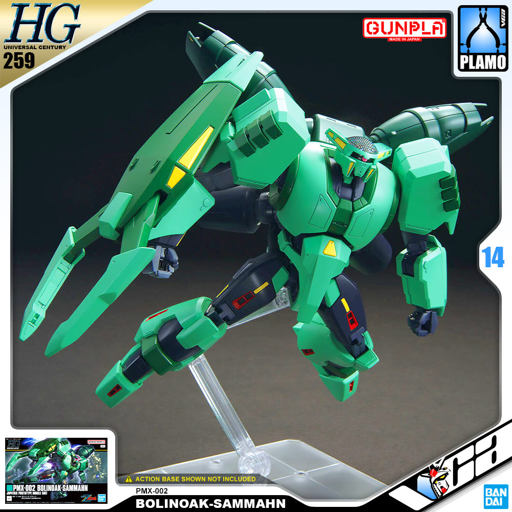 Bandai Gunpla High Grade Universal Century HGUC 1/144 HG Bolinoak-Sammahn Action Figure Model Toy Kit VCA Gundam Singapore