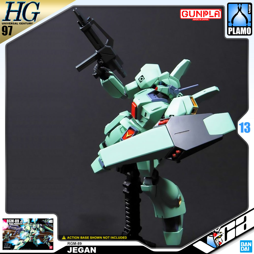 Bandai High Grade Universal Century HGUC RGM-79 Jegan Plastic Model Action Toy VCA Gundam Singapore