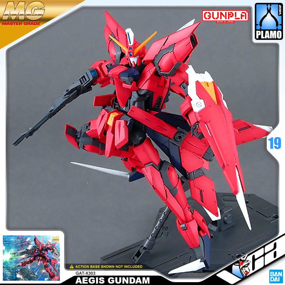 Bandai Gunpla Master Grade 1/100 MG Aegia Gundam Plastic Model Action Toy VCA Singapore
