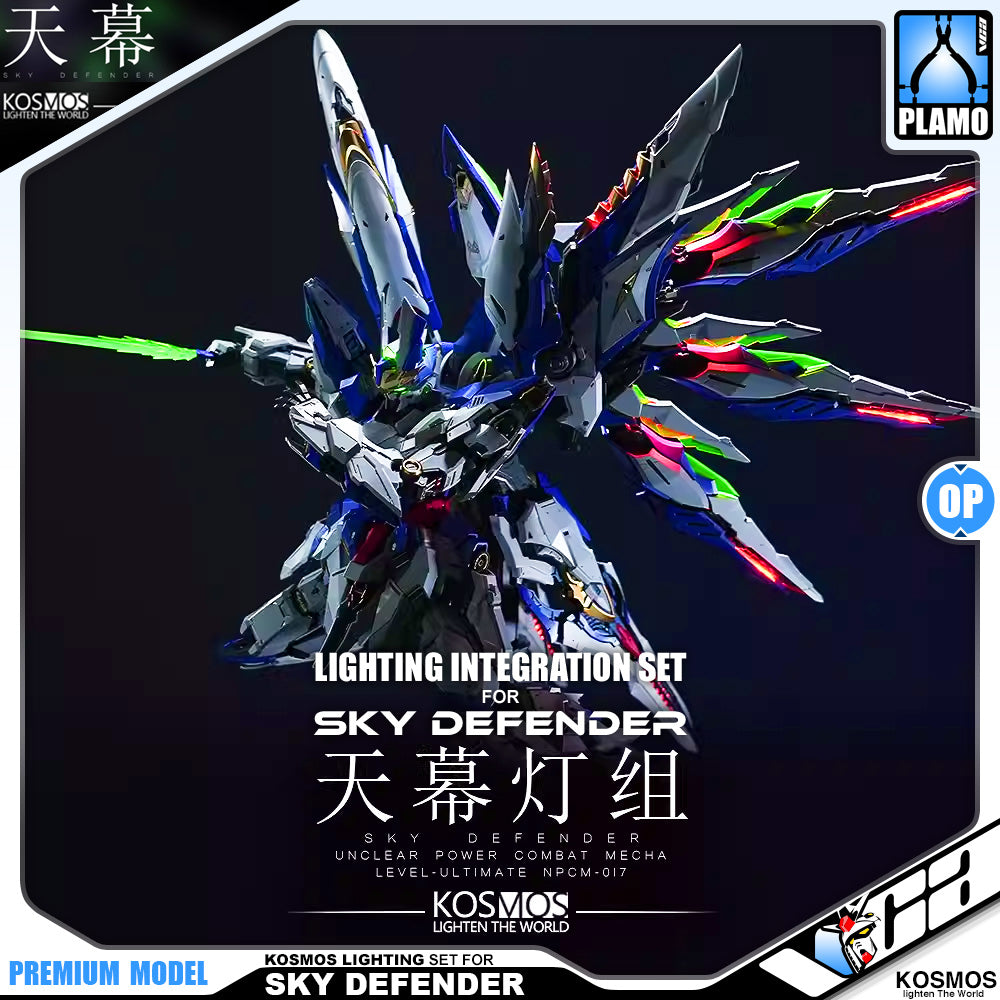 Kosmos Lighting Full System for Einta Industries Sky Defender Plastic Model Action Toy Kit VCA Gundam Singapore