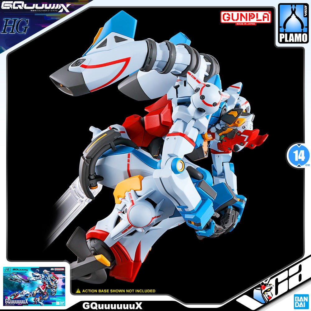 Bandai Gunpla High Grade HG GQuuuuuuX Plastic Model Action Figure Toy VCA Gundam Singapore