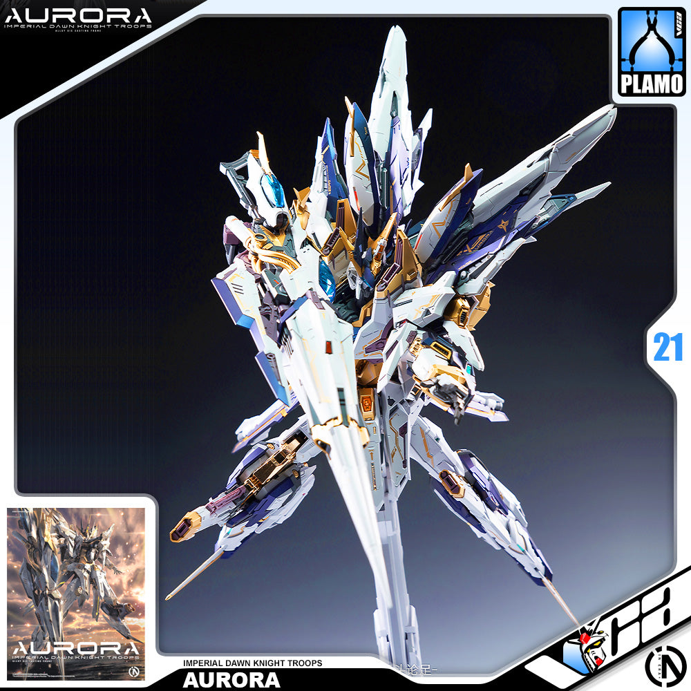 Infinite Dimension 无限新星 InEra+ x Aurora 曙光 Plastic Model Toy VCA Gundam Singapore