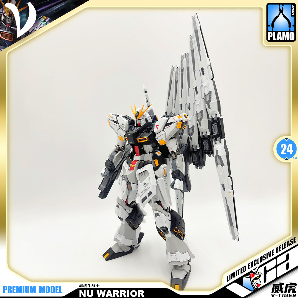 V-Tiger 威虎牛战士 RX-93 Nu Gundam Master Grade MG Metal Build Structure Model Action Figure Kit VCA Singapore