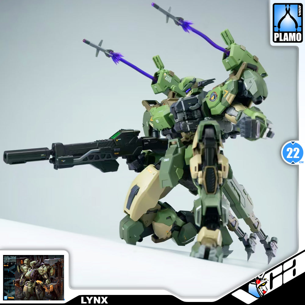 Min Jiang 铭匠传模型 1/100 Lynx 猞猁 Master Grade MG Plastic Model Action Figure Toy Kit VCA Gundam Singapore