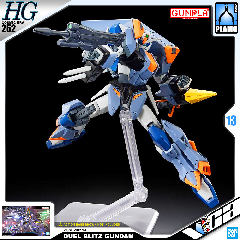 Bandai Gunpla High Grade Cosmic Era HG Duel Blitz Gundam Plastic Model Action Figure Toy VCA Singapore