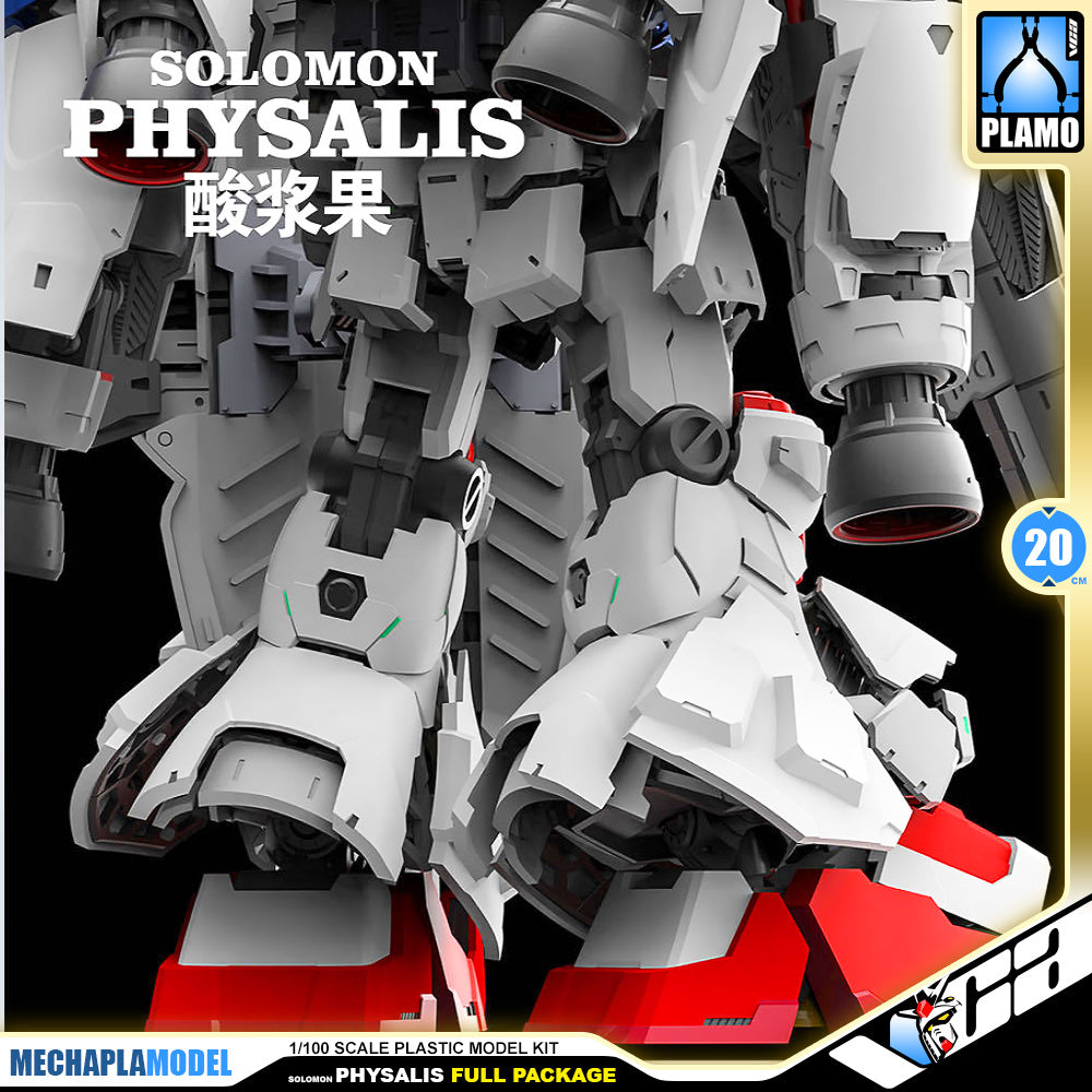 Solomon 所罗门模玩 RX-78GP02A Gundam Physalis MLRS Mechanical Clear Full Package Master Grade MG Action Figure Model Toy Kit VCA Singapore