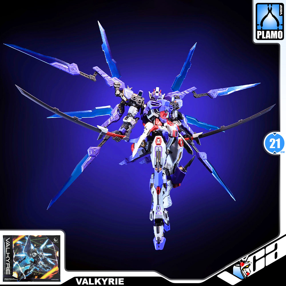 EDDAS 伊达斯科技 1/100 Valkyrie 瓦尔基里 Master Grade MG Metal Build Structure Model Action Figure Toy Kit VCA Gundam Singapore