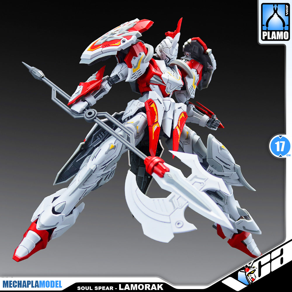 SNAA The Round Table Knights Soul Spear Lamorak Action Figure Model Toy Kit Real Grade RG VCA Gundam Singapore
