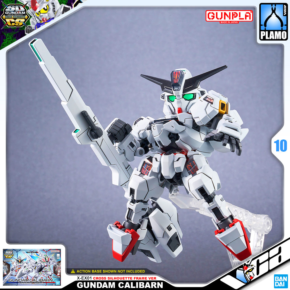 Bandai Gunpla SD Cross Silhouette SDCS Gundam Calibarn Plastic Model Action Toy VCA Singapore