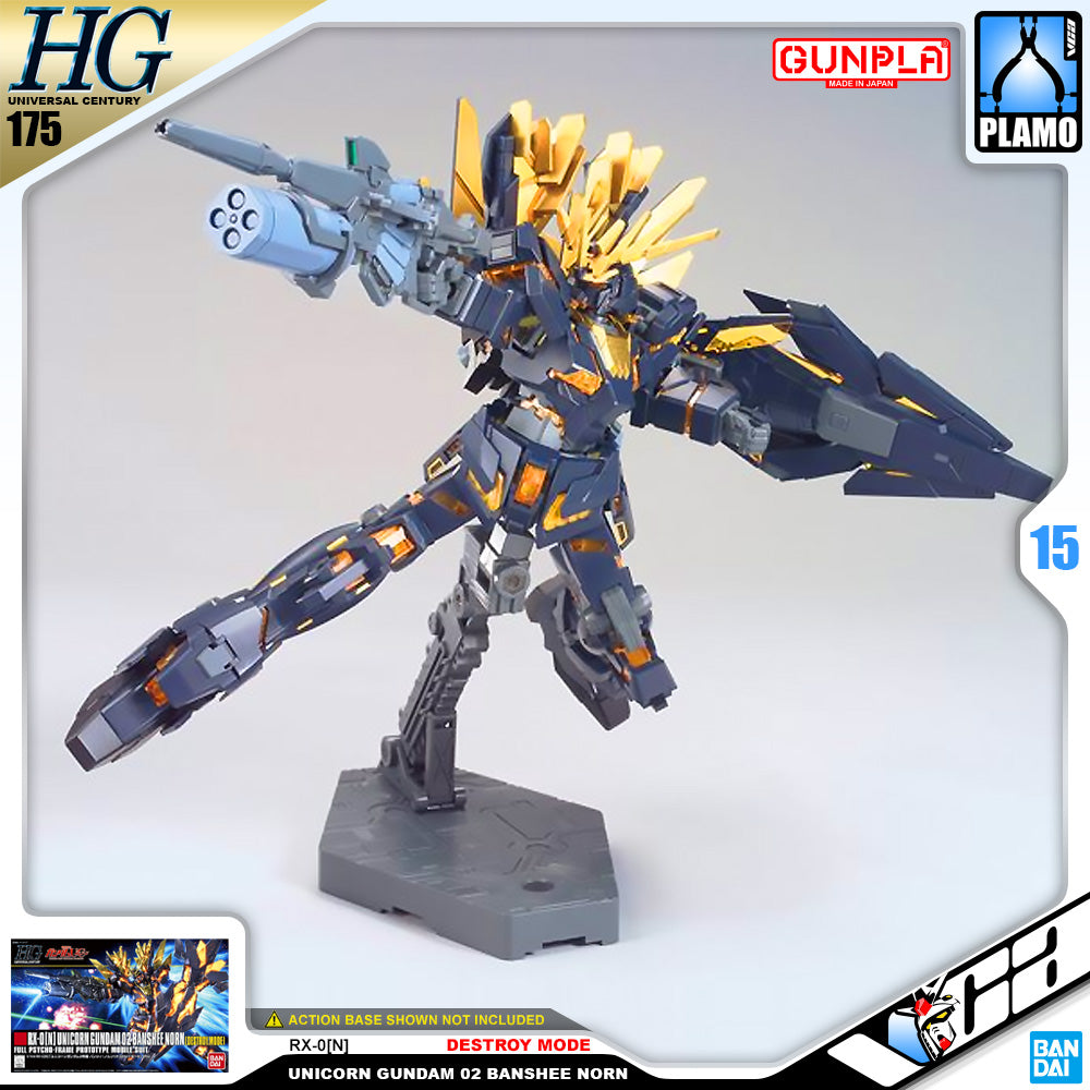 Bandai Gunpla High Grade Universal Century HGUC 1/144 HG Unicorn Gundam Banshee Norn Destroy Mode VCA Singapore