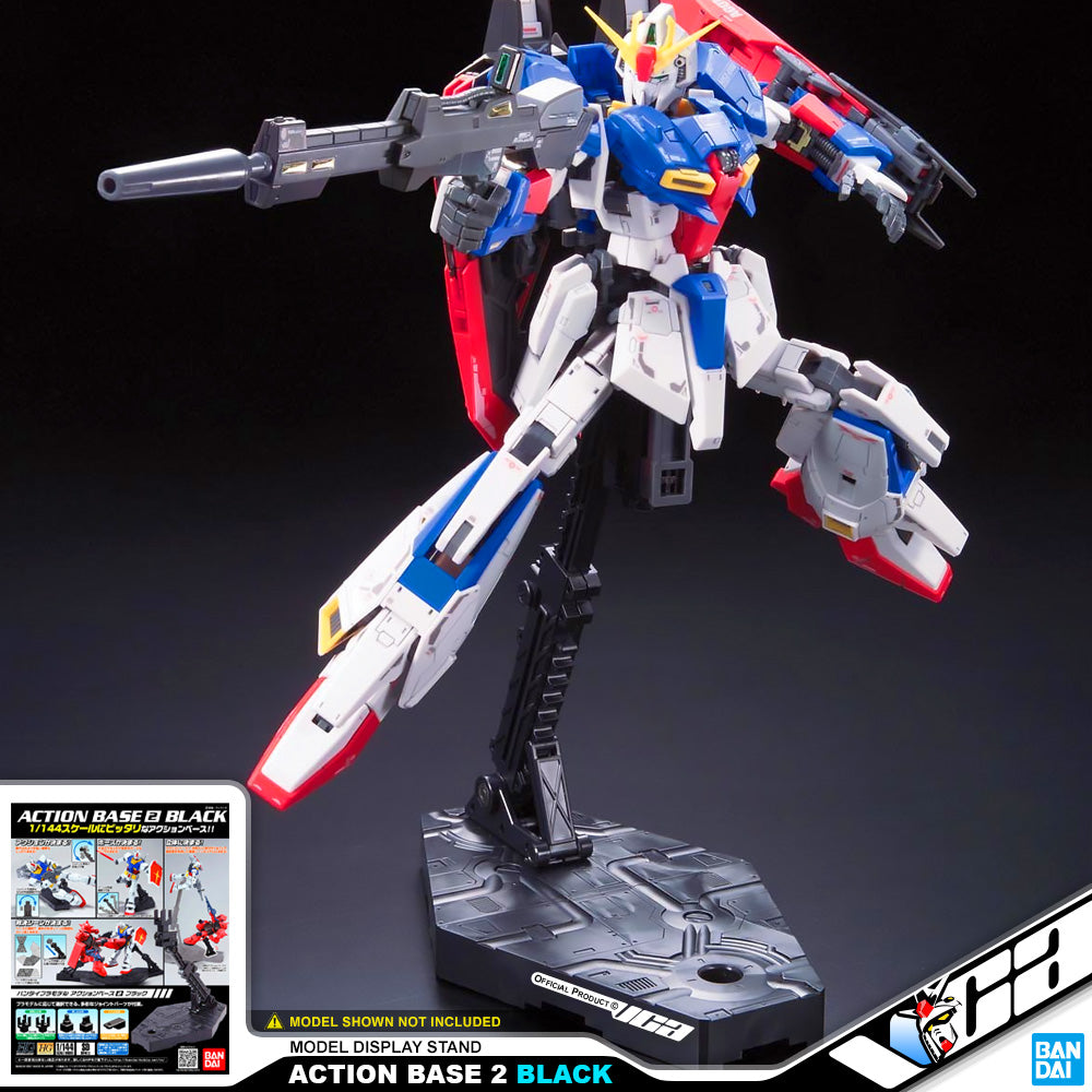 Bandai Display Action Base 2 Black For Plastic Model Action Toy VCA Gundam Singapore