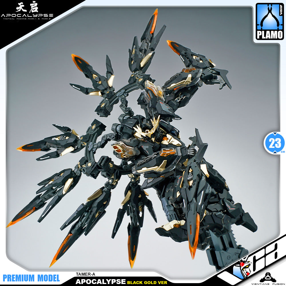 Vientiane Fusion 万象聚变 Apocalypse 天启 Black Gold Ver Metal Build Structure Model Action Figure Kit VCA Gundam Singapore