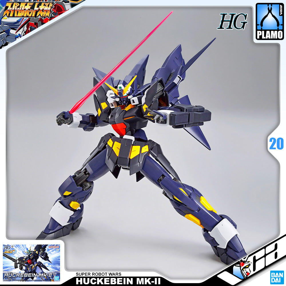 Bandai High Grade Super Robot Wars HUCKEBEIN MK-II Model Toy VCA Gundam Singapore