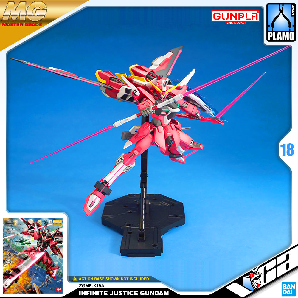 Bandai Gunpla Master Grade 1/100 MG Infinite Justice Gundam Plastic Model Toy VCA Singapore