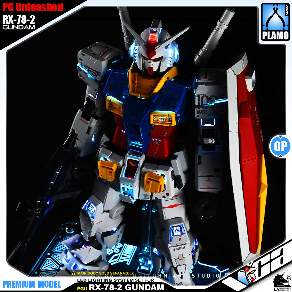 UA LED Lighting System Set for Perfect Grade PG Unleashed RX-78-2 Gundam Action Figure Model Toy VCA Singapore