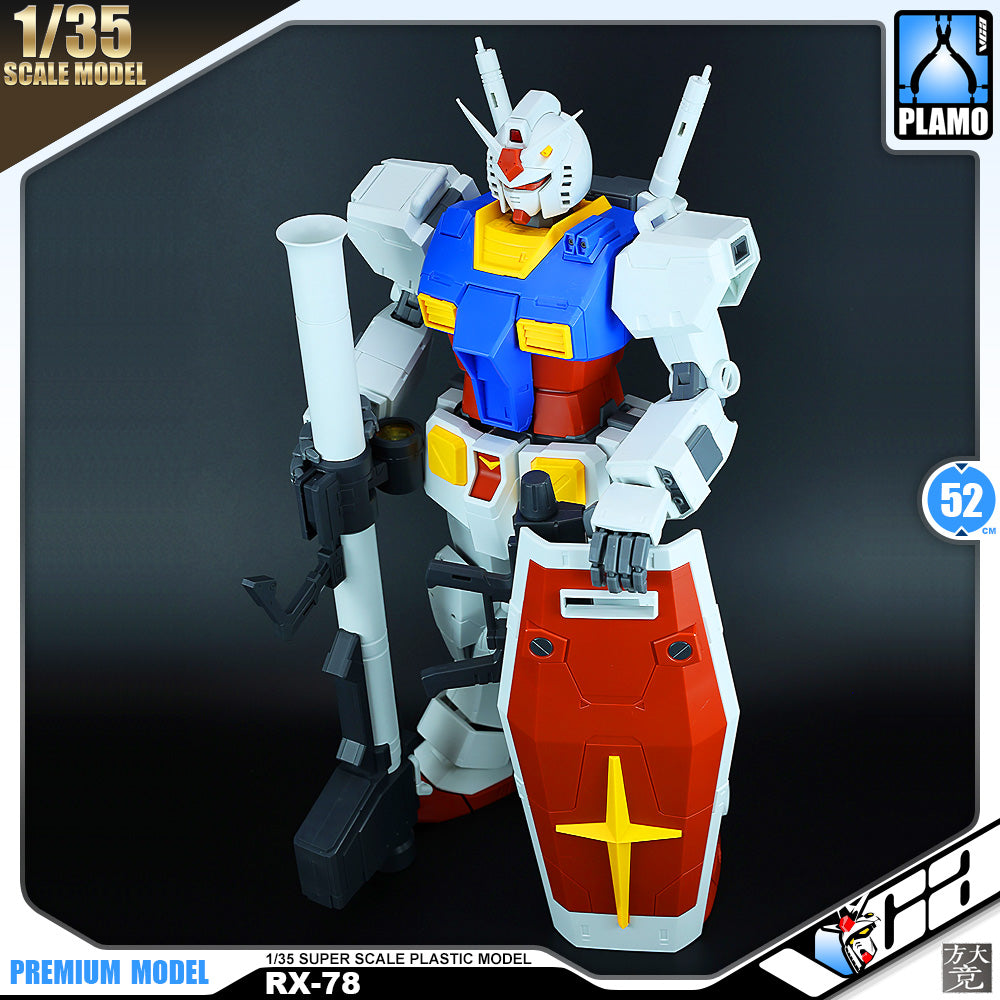 1/35 Big Large Scale RX-78-2 Gundam Plastic Model Action Toy Kit VCA Singapore