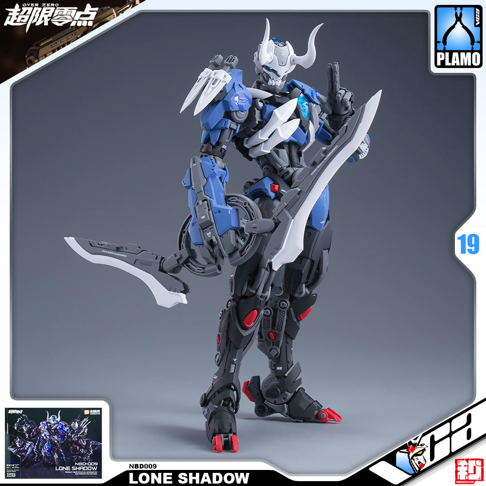Hemoxian 超限零点 NBD009 Lone Shadow 孤影 Plastic Model Action Toy Kit VCA Gundam Singapore