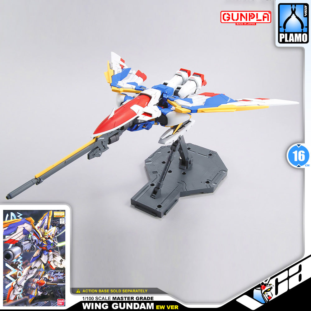 Bandai Namco Gunpla Master Grade MG XXXG-01W Wing Gundam EW Ver. Action Figure Model Toy Kit VCA Singapore
