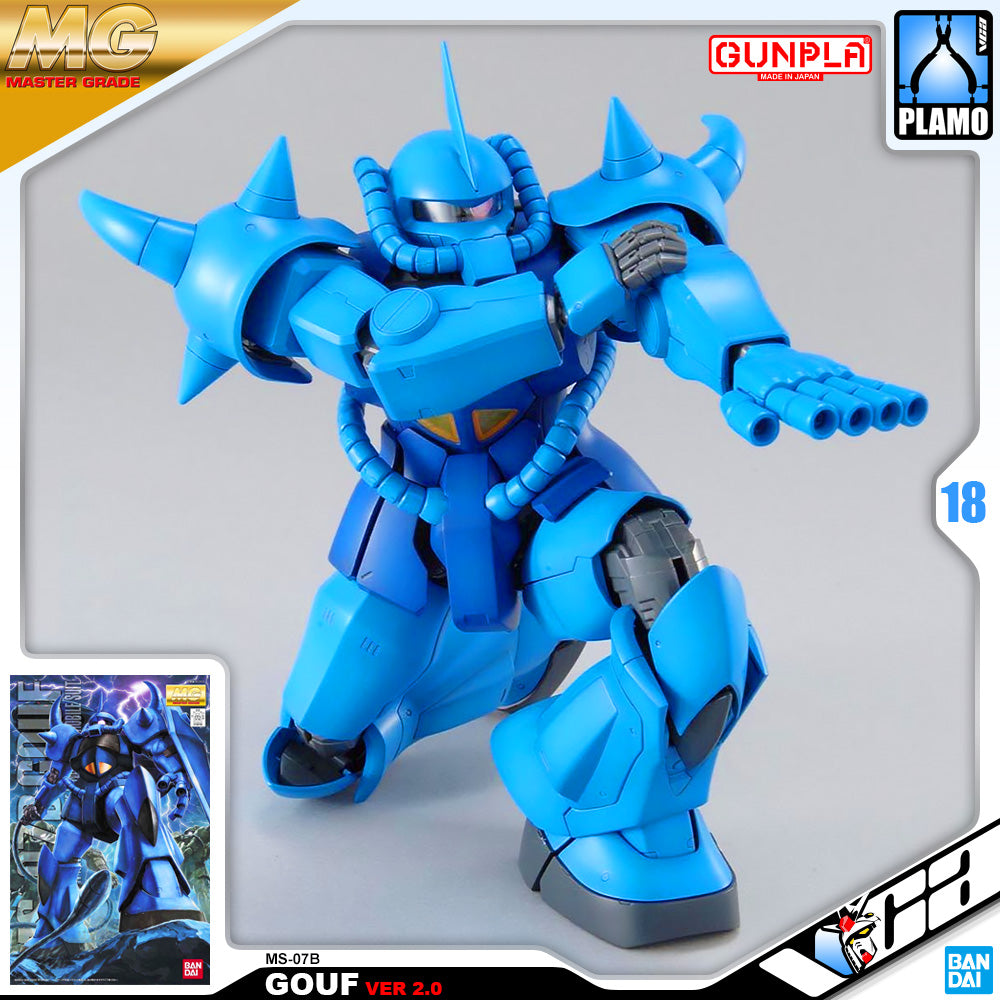 Bandai Gunpla Master Grade 1/100 MG MS-07B GOUF VER 2.0 VCA Gundam Singapore
