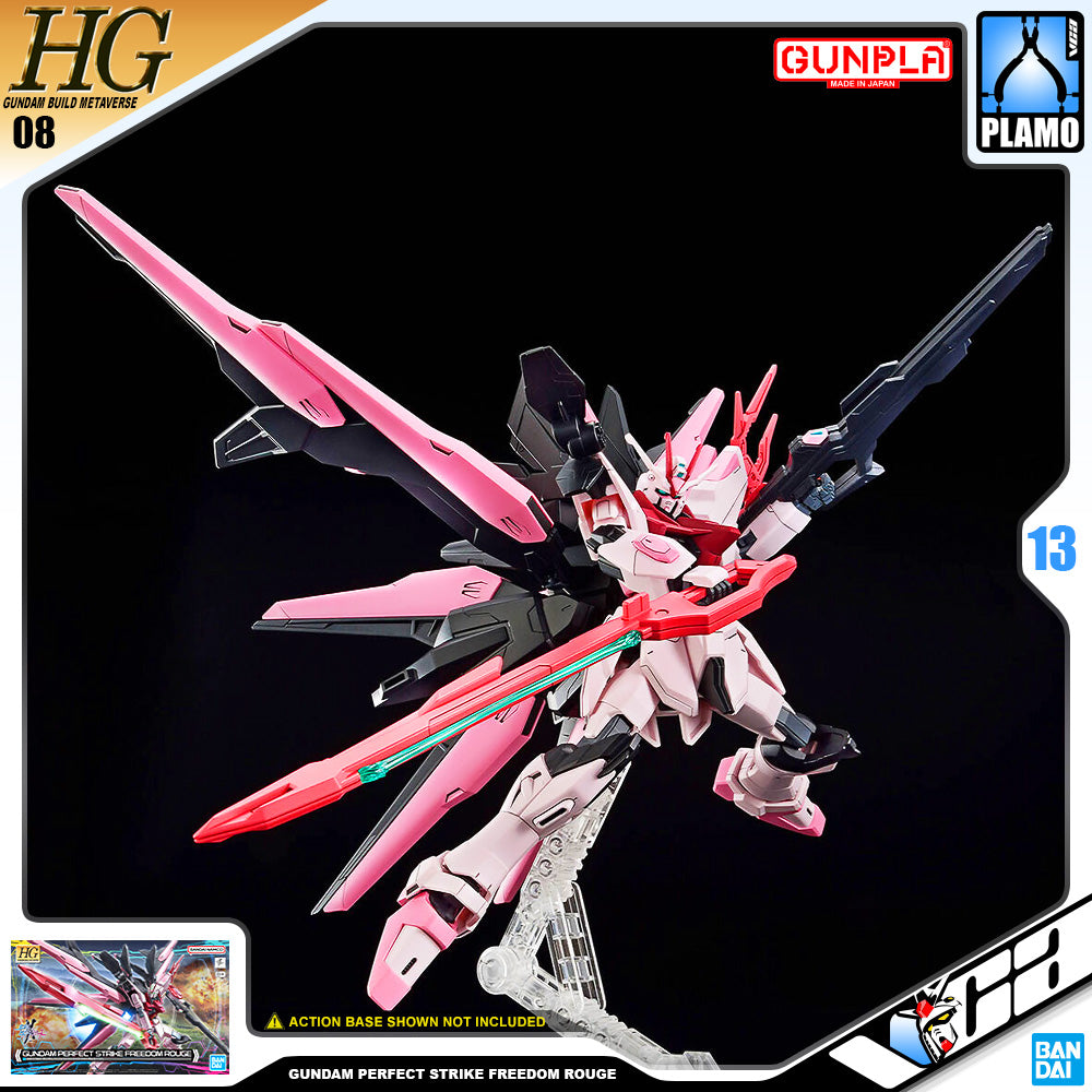 Bandai Gunpla High Grade Build Metaverse HG Gundam Perfect Strike Freedom Rouge Plastic Model Action Toy VCA Gundam Singaapore