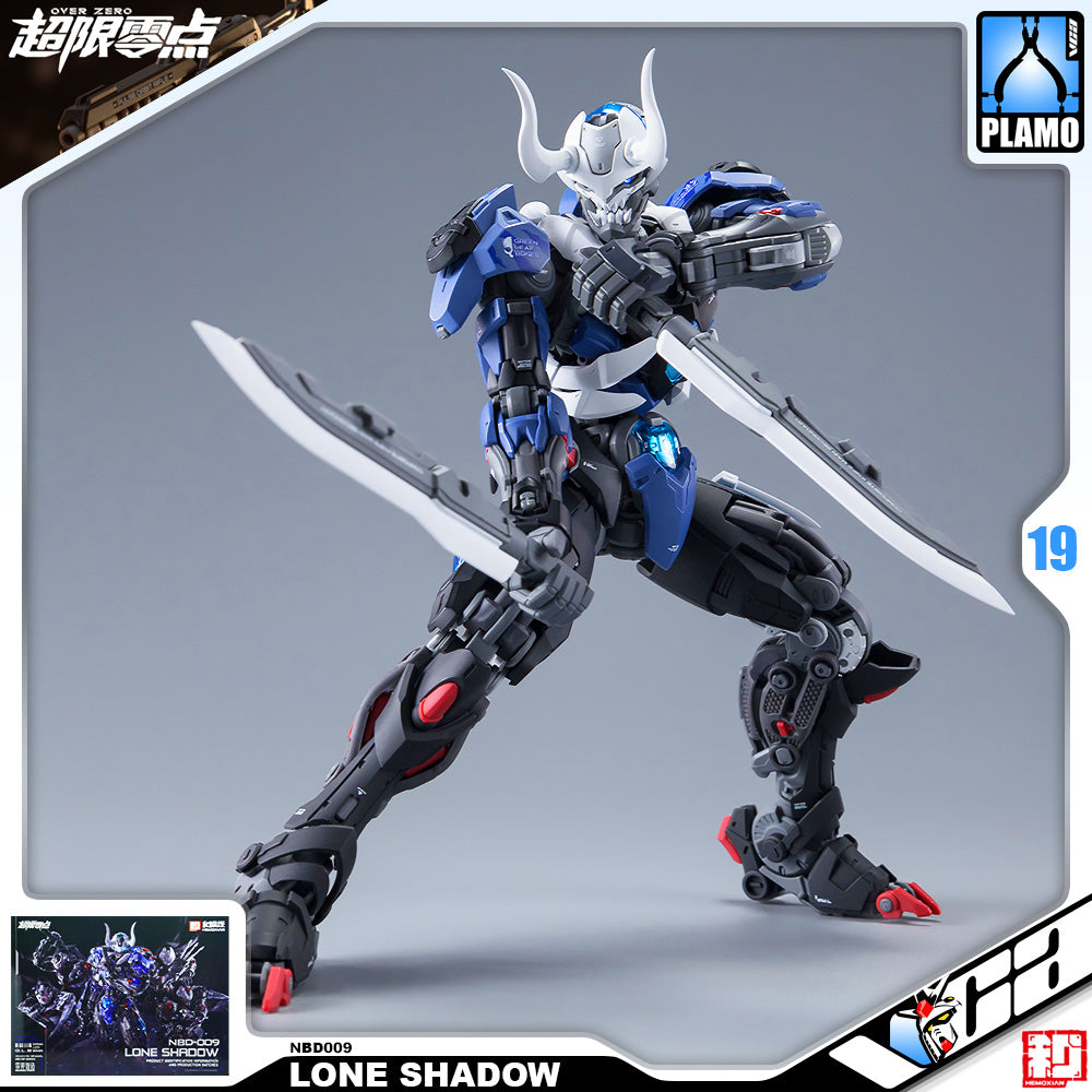 Hemoxian 超限零点 NBD009 Lone Shadow 孤影 Plastic Model Action Toy Kit VCA Gundam Singapore