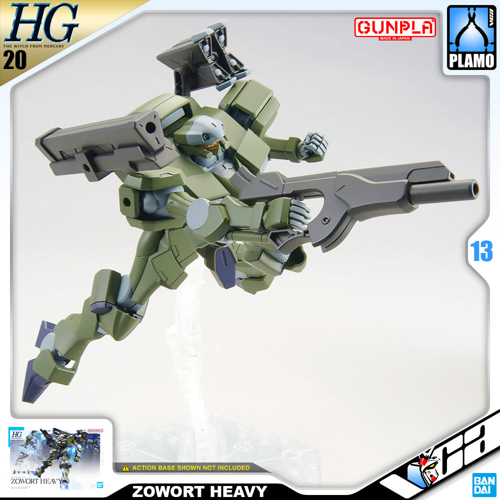 Bandai Gunpla High Grade The Witch from Mercury HG 1/144 ZOWORT HEAVY Plastic Model Toy VCA Gundam Singapore
