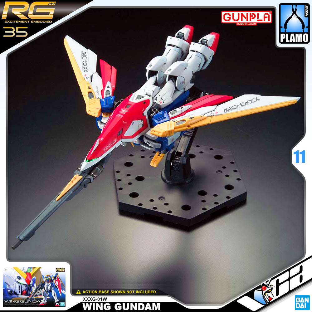 Bandai Gunpla Real Grade 1/144 RG Wing Gundam VCA Singapore