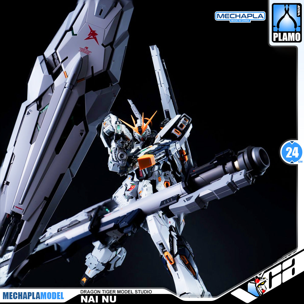 Dragon Tiger Model 龙虎模型 1/100 RX-93 Nai Nu 奶牛 GK Version Full Package Action Figure Mecha Model Toy Kit VCA Gundam