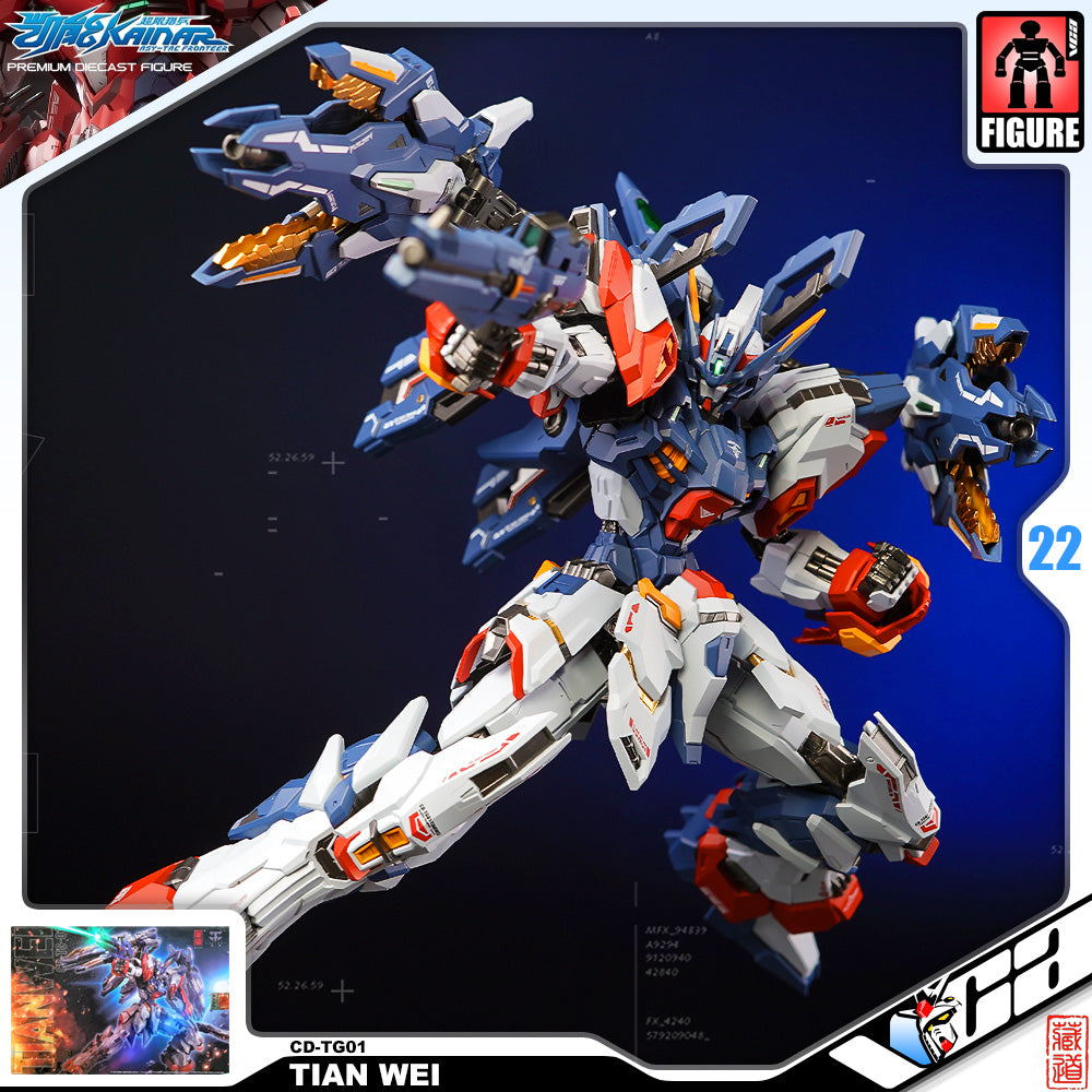 Zen of Collectible 藏道模型 Tian Wei 天未 Metal Build Structure Action Figure VCA Gundam Singapore