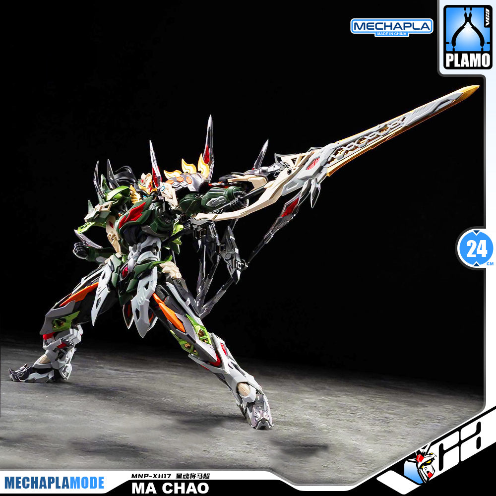 Motor Nuclear 摩动核 MNP-XH17 Ma Chao 星魂将马超 Metal Build Structure Action Figure Model Toy Kit VCA Gundam Singapore