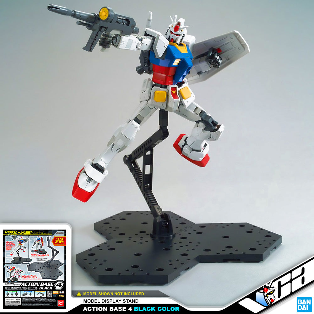 Bandai Gunpla Action Base 4 Black Gundam Display Stand Holder Base VCA Singapore