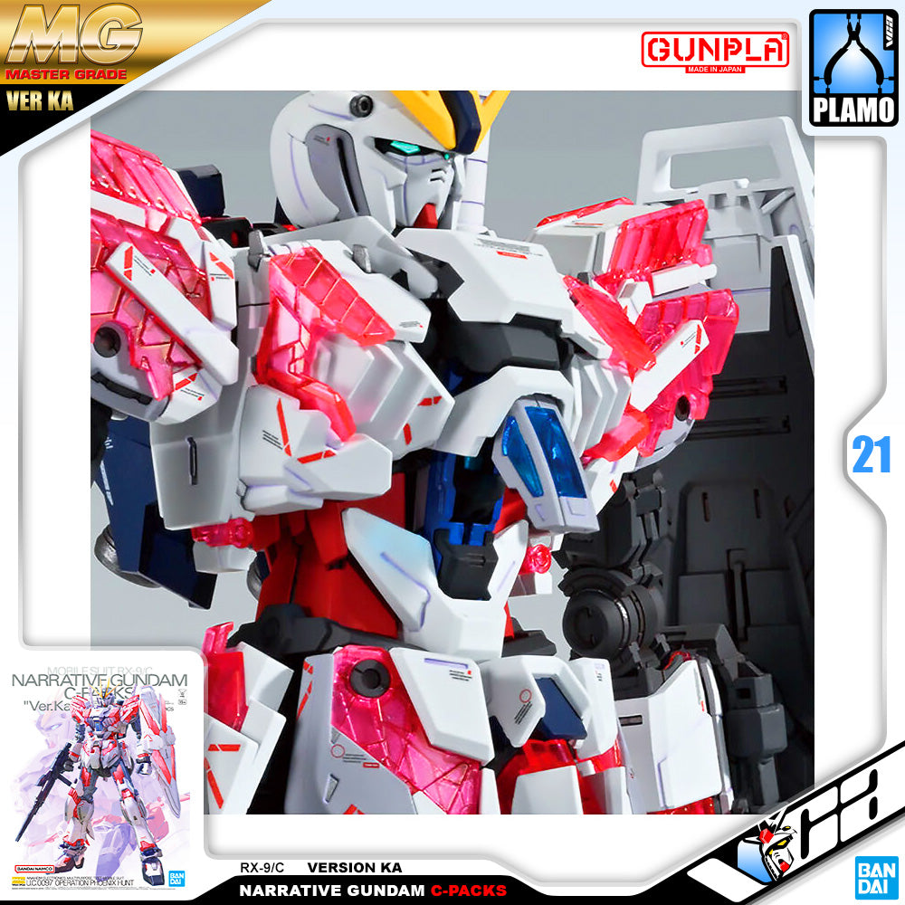 Bandai Gunpla Master Grade MG Narrative Gundam C-Packs Ver Ka Plastic Model Action Toy VCA Singapore