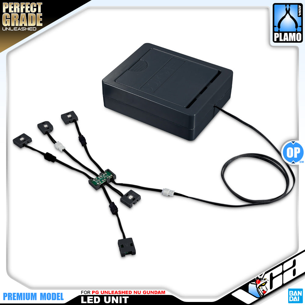 Bandai Gunpla LED Unit for Perfect Grade Unleashed PGU 1/60 PG RX-93 Nu Gundam Action Figure Model Toy Kit VCA Singapore