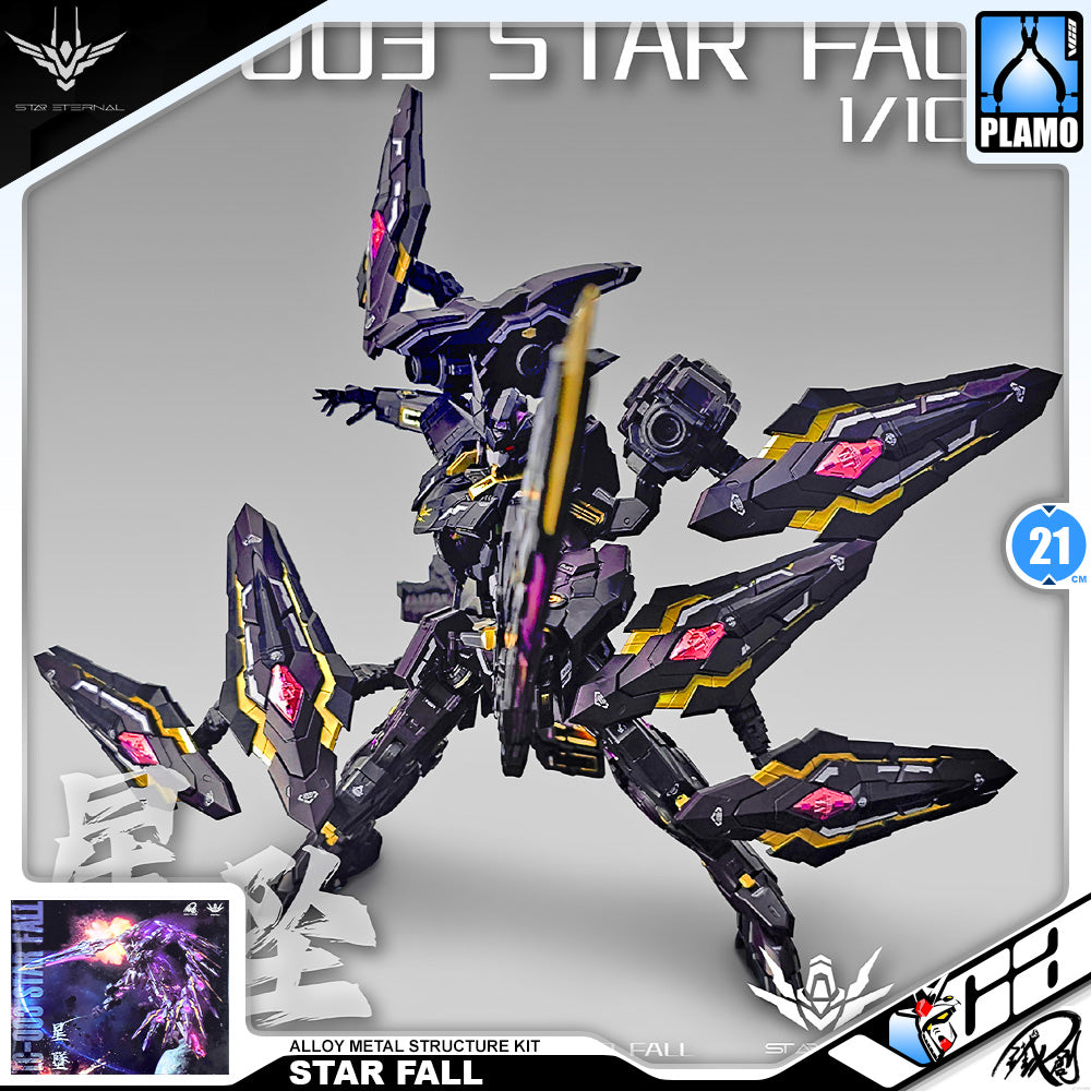 Iron Toy 铁创模型 Star Fall 星坠 Metal Build Structure Master Grade MG Action Figure Toy Kit VCA Gundam Singapore