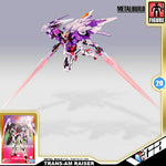Premium Bandai Tamashii Nations Metal Build Trans-Am Raiser Full Particle Ver. Action Figure Toy VCA Gundam Singapore