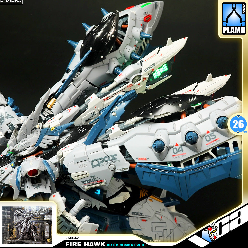 Mechanicore 機甲之城 Fire Hawk Arctic Combat Ver White Nightingale Gundam Master Grade MG Action Figure Model Toy VCA Singapore