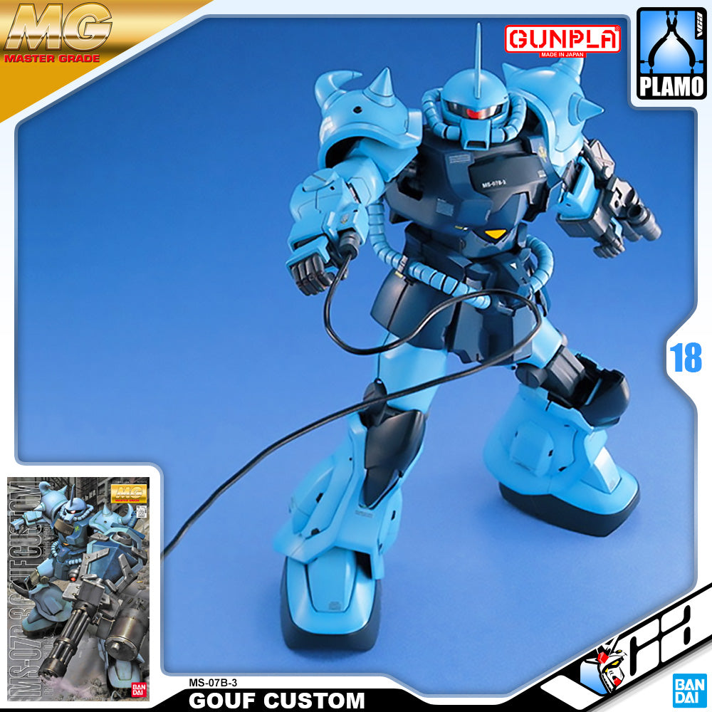 Bandai Gunpla Master Grade 1/100 MG MS-07B-2 Gouf Custom Plastic Action Model Toy VCA Gundam Singapore