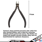 Tamiya 74035 Sharp Pointed Side Cutter Nipper for Plastic Model VCA Gundam Singapore