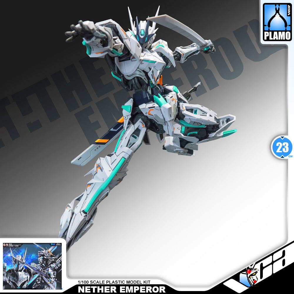 SNAA 1/100 Nether Emperor 冥皇 Master Grade MG Action Figure Mecha Plamo Kit VCA Gundam Singapore