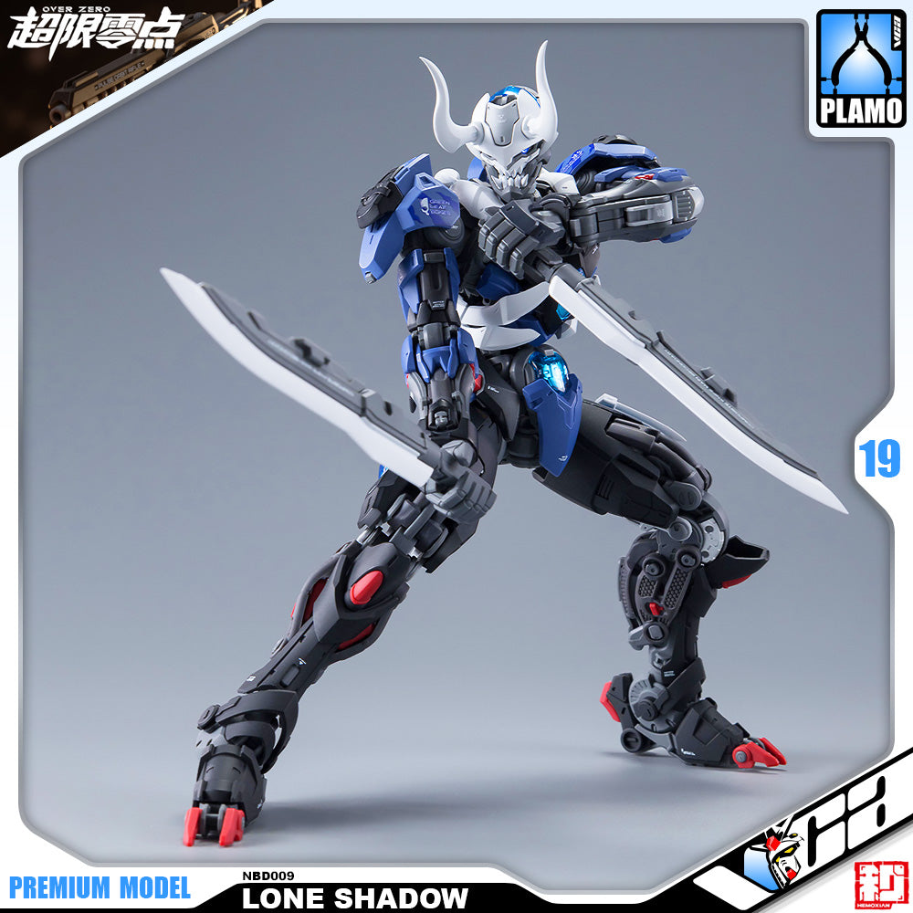 Hemoxian 超限零点 NBD009 Lone Shadow 孤影 Plastic Model Action Toy Kit VCA Gundam Singapore